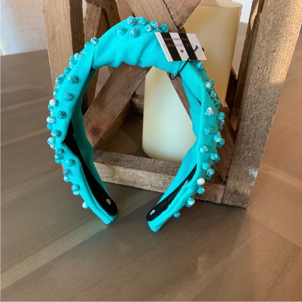 Lele Sandoughi Pistachio headband